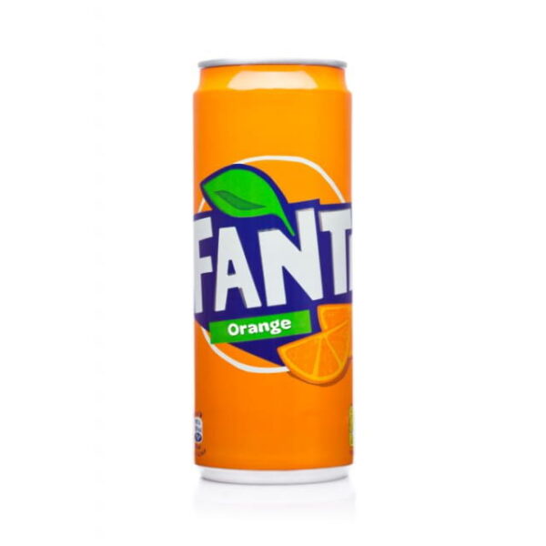 Fanta Orange 330ml Can / Ukrainian Origin