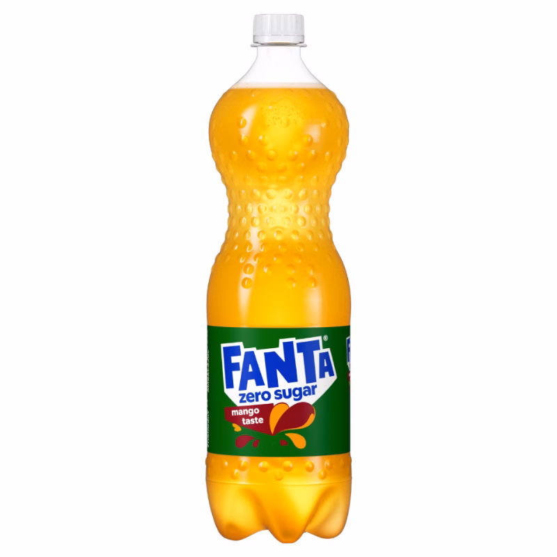 Fanta Mango Zero Sugar 1.25L Fanta Mango Zero Sugar 1.25L
